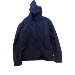 Novamen Navy Blue Pullover Hoodie Mens M